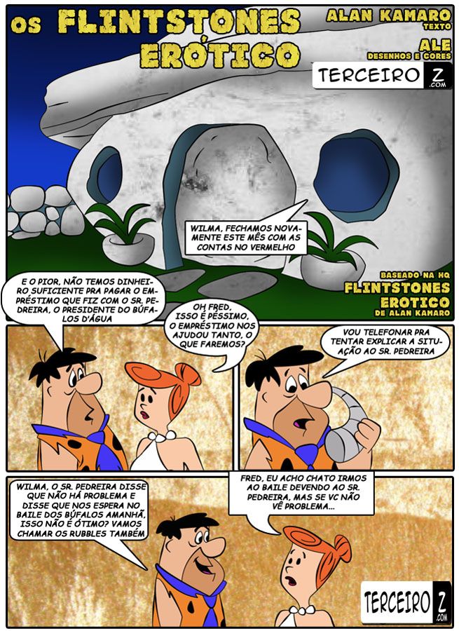 Os Flintstones Erótico: Um dos quadrinhos nacionais mais aclamados está de volta e dessa vez com uma roupagem nova