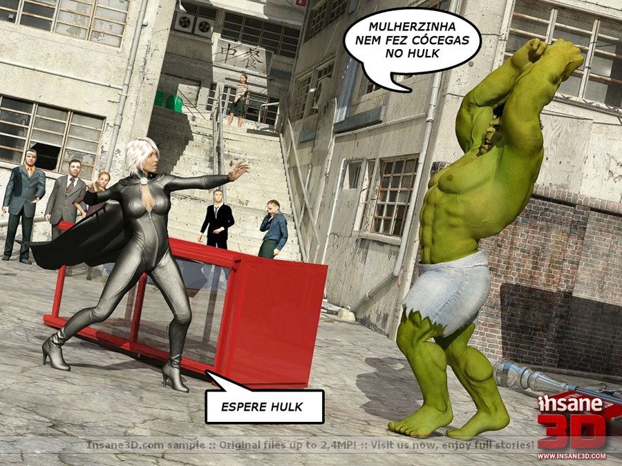 Hulk x Tempestade