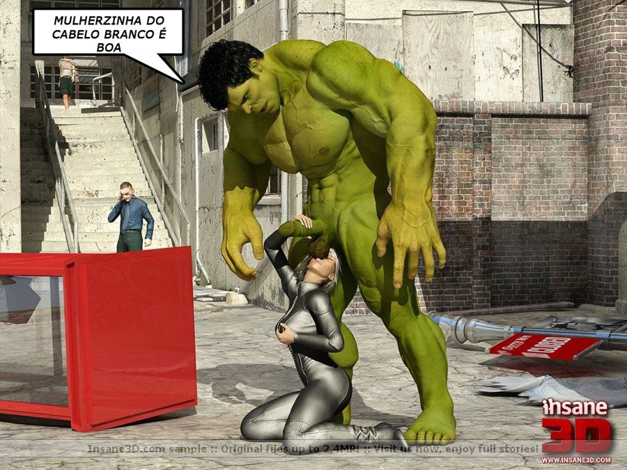 Hulk x Tempestade - Ela vai tá fodida literalmente por ele