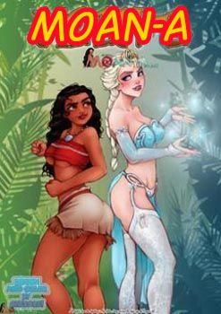 247px x 350px - Moana - Moana e Elsa da Frozen em uma disputa sexual dando ...