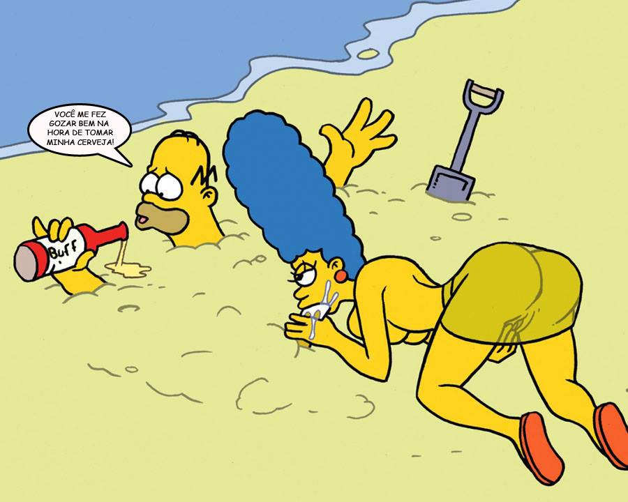 Os Simpsons Sexo na Praia