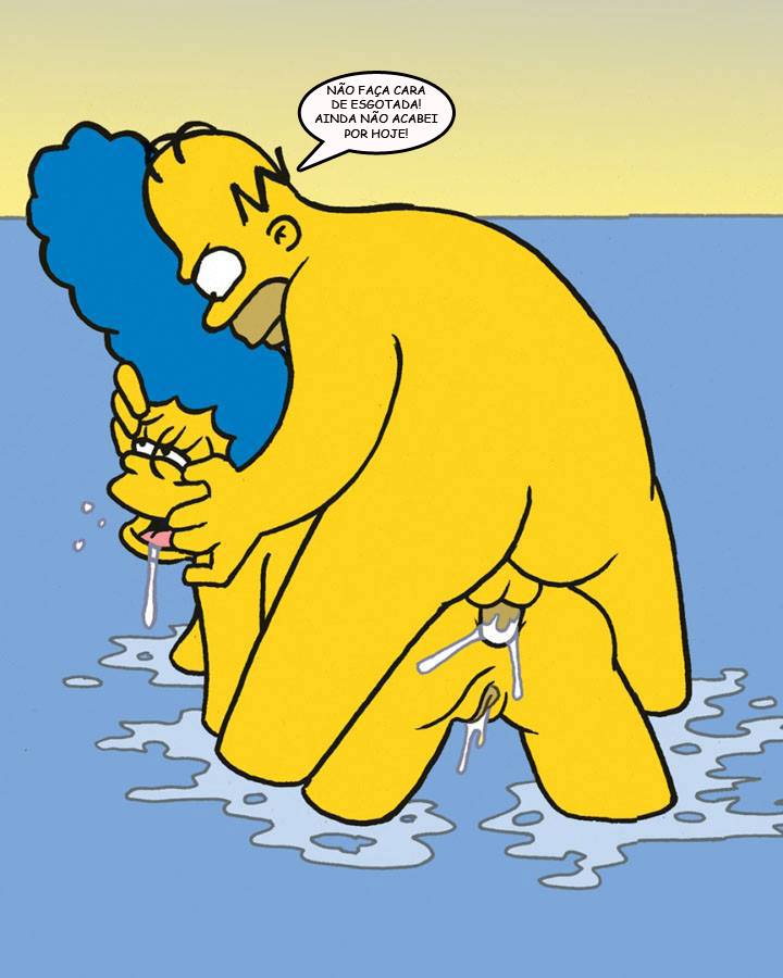 Os Simpsons Sexo na Praia