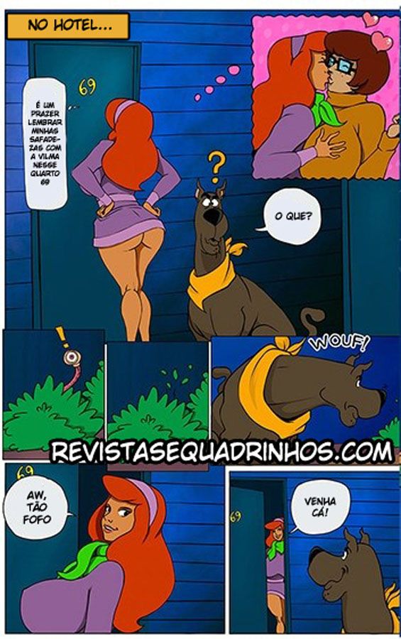Scooby Doo - Daphne no Cio: Um grande cartoon de zoofilia