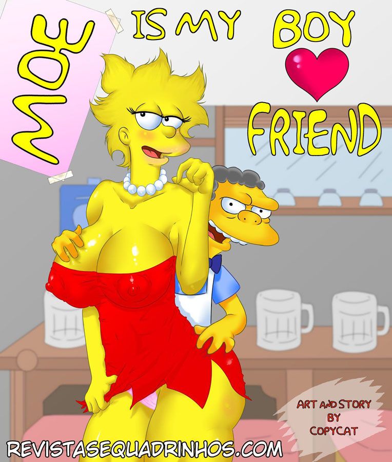 Os Simpsons - Meu Namorado Moe: Todo mundo sabe que o Homer é muito caloteiro e não paga o que deve no Bar. Por vezes a Marge