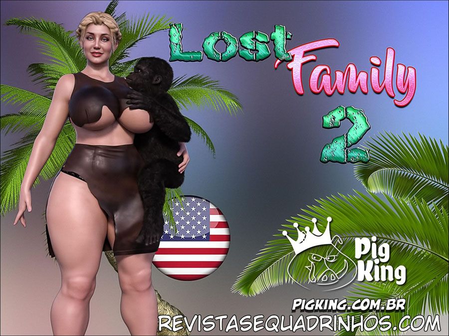 Lost Family 2: A Mãe milf e filho que com certeza vai rolar um incesto e zoofilia básico entre eles, continuam perdidos na ilha deserta