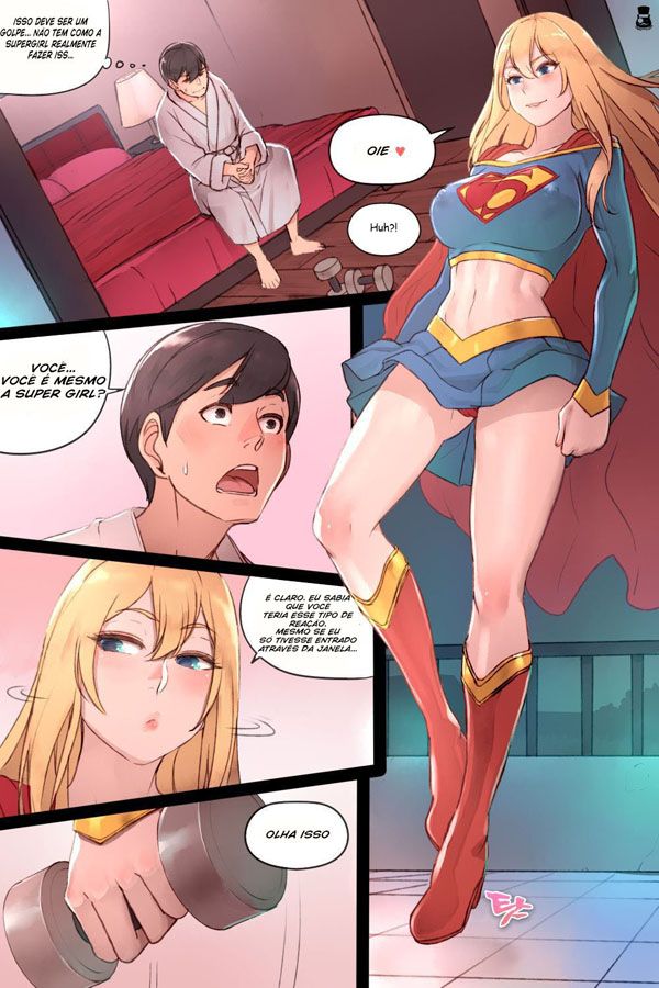 Supergirl - ServiÃ§o Secreto - Hentai, Quadrinhos Porno - Terceiro Z